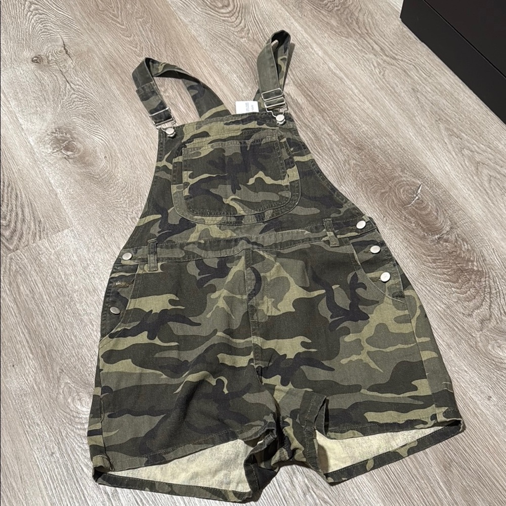 Camo One Piece Overalls